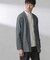 ダブルジャージー着流しカーディガン 24AW
