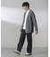 ダブルジャージー着流しカーディガン 24AW