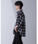リラックスオンブレーチェックシャツ 半袖