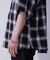 リラックスオンブレーチェックシャツ 半袖