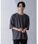 ルーズネックビッグTシャツ 半袖