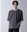 ルーズネックビッグTシャツ 半袖