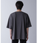 ルーズネックビッグTシャツ 半袖