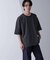 ビッグシルエットボーダーTシャツ 半袖
