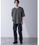 ビッグシルエットボーダーTシャツ 半袖