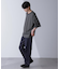 ビッグシルエットボーダーTシャツ 半袖