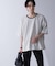 ビッグシルエットボーダーTシャツ 半袖