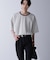 ビッグシルエットボーダーTシャツ 半袖