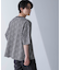 パターンジャガードTシャツ 半袖