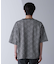 パターンジャガードTシャツ 半袖