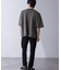 パターンジャガードTシャツ 半袖