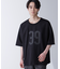 シャドープリントフットボールTシャツ 半袖