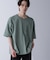 シャドープリントフットボールTシャツ 半袖