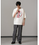「NOT ALL」オーバーダイTシャツ 半袖