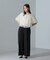 troisiemechaco／TULLE DOUBLECLOTH セットアップパンツ