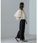 troisiemechaco／TULLE DOUBLECLOTH セットアップパンツ