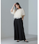 troisiemechaco／TULLE DOUBLECLOTH セットアップパンツ