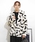 jakke／RITA COAT PAINTBRUSH PRINT