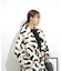 jakke／RITA COAT PAINTBRUSH PRINT