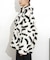 jakke／RITA COAT PAINTBRUSH PRINT