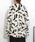 jakke／RITA COAT PAINTBRUSH PRINT