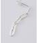 Nina&Jules Paris／Thin Recatangle Chain Earrings