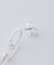 Nina&Jules Paris／Thin Recatangle Chain Earrings