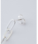 Nina&Jules Paris／Thin Recatangle Chain Earrings