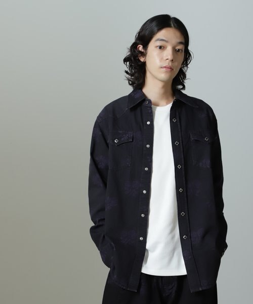 トップス Needles/Western Shirt 8oz Denim NEEDLES／Western Shirt 8oz Denim｜ナノ・ユニバースの通販｜&mall