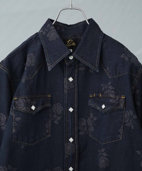NEEDLES／Western Shirt 8oz Denim｜ナノ・ユニバースの通販｜&mall