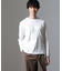 ｢FORMAL JERSEY｣クルーネックカットソー長袖