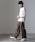 ｢FORMAL JERSEY｣クルーネックカットソー長袖