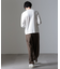 ｢FORMAL JERSEY｣クルーネックカットソー長袖