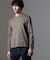 ｢FORMAL JERSEY｣クルーネックカットソー長袖