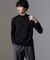 ｢FORMAL JERSEY｣モックネックカットソー長袖
