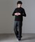 ｢FORMAL JERSEY｣モックネックカットソー長袖
