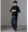 ｢FORMAL JERSEY｣モックネックカットソー長袖