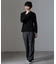 ｢FORMAL JERSEY｣モックネックカットソー長袖