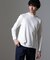 ｢FORMAL JERSEY｣モックネックカットソー長袖