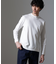 ｢FORMAL JERSEY｣モックネックカットソー長袖