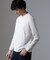 ｢FORMAL JERSEY｣モックネックカットソー長袖