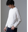 ｢FORMAL JERSEY｣モックネックカットソー長袖