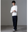 ｢FORMAL JERSEY｣モックネックカットソー長袖