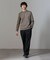 ｢FORMAL JERSEY｣モックネックカットソー長袖