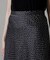 ドットプリントサテンバイアススカート