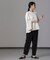 troisiemechaco／DOUBLE CLOTH セットアップパンツ