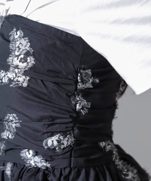 Baum und Pferdgarten／Flower Jacquard ビスチェ(セットアップ