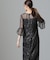 troisiemechaco／SPANGLE LACE ワンピース