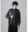 Lamb nappa ジップレザージレ