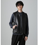 Lamb nappa ジップレザージレ